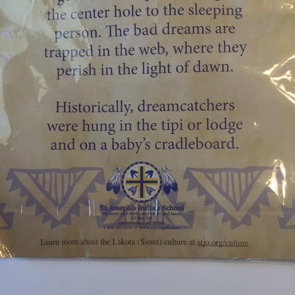 DREAMCATCHER WALL DECOR LARGE NWT - Picture 5 of 11